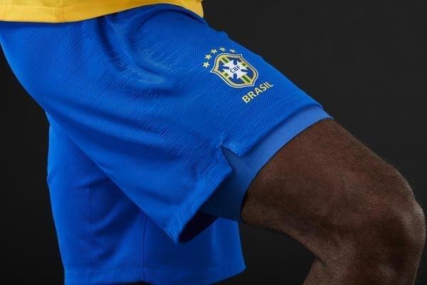 CBF apresentou linha completa de uniformes da Seleo Brasileira para Copa do Mundo da Rssia