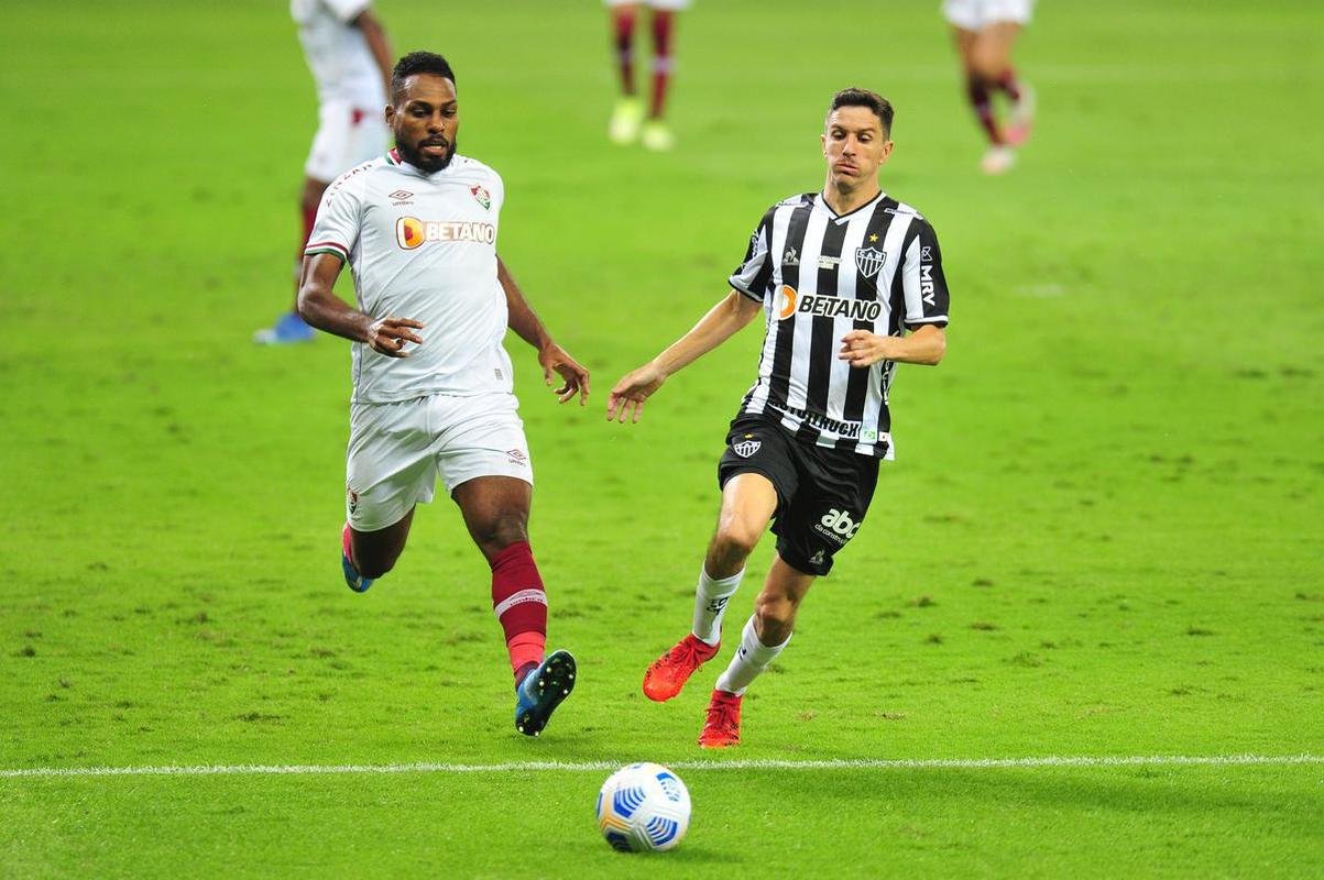 No segundo tempo, Atltico abriu o placar com gol de Hulk, em cobrana de pnalti