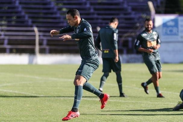 Veja fotos do ltimo treino do Atltico antes do jogo contra o Nacional-URU
