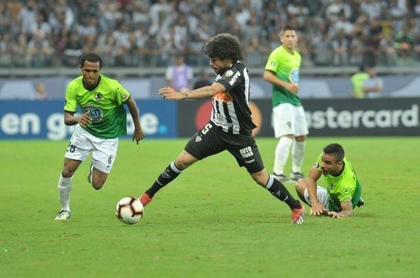 Veja fotos da partida entre Atltico e Zamora, no Mineiro