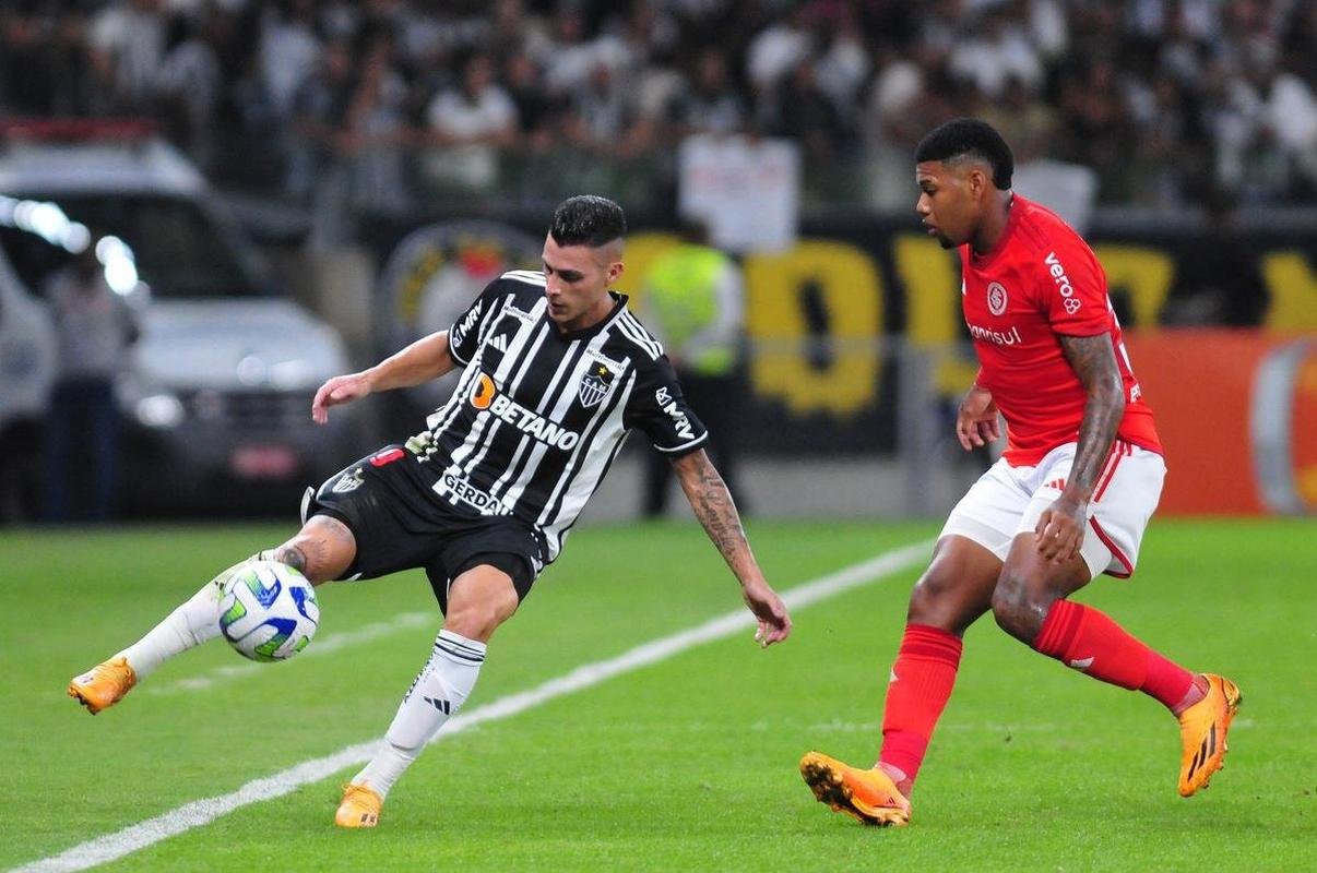 Fotos do jogo entre Atltico-MG e Internacional