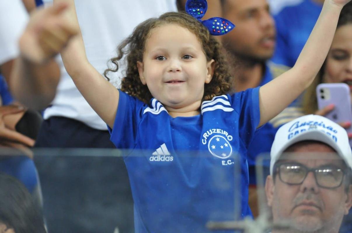 Fotos da torcida do Cruzeiro durante a partida contra o Operrio-PR, no Mineiro, pela 29 rodada da Srie B