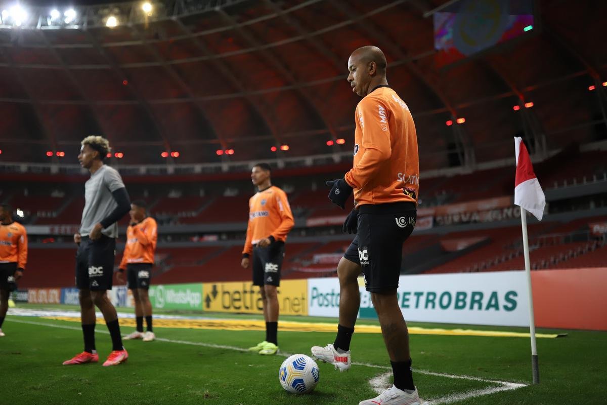 Atltico visitou o Internacional no Beira-Rio, pela quarta rodada do Brasileiro 