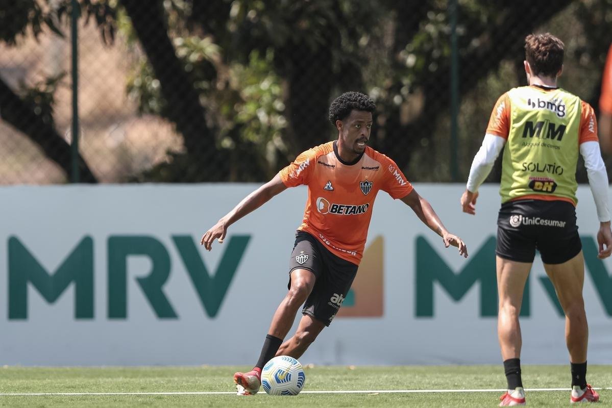 Fotos do treino do Atltico nesta segunda-feira, 13 de setembro de 2021
