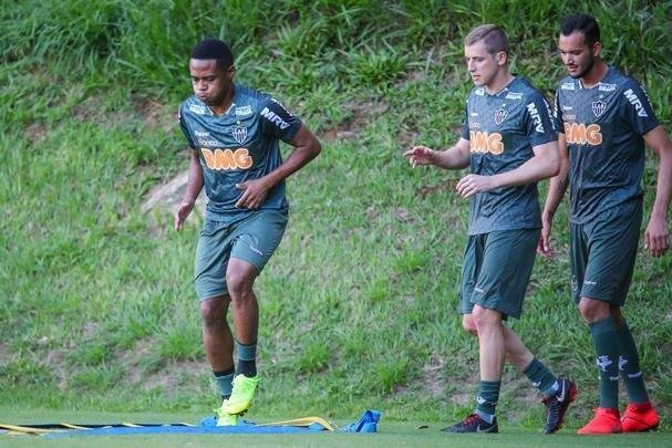 Na Cidade do Galo, Atlético fechou preparação visando ao jogo contra o Cerro Porteño