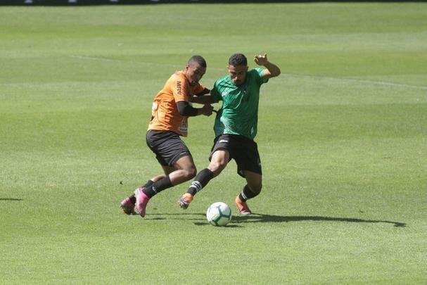 Fotos do jogo treino entre Atltico e Inter de Minas