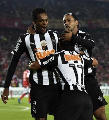 Em 2014, o adversário também foi o Santa Fe. Na fase de grupos da Copa Libertadores, o Galo visitou o time colombiano e ficou no empate por 1 a 1. Guilherme abriu o placar para o Atlético na etapa inicial. Cuero empatou no segundo tempo.