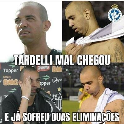 Memes da eliminao do Atltico na Copa do Brasil para o modesto Afogados, de Pernambuco. Galo empatou por 2 a 2 no tempo normal e foi superado por 7 a 6 nos pnaltis