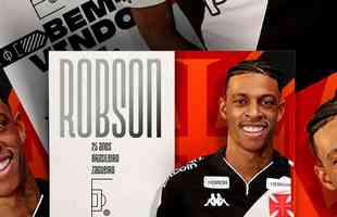 Vasco anunciou o zagueiro Robson Bambu