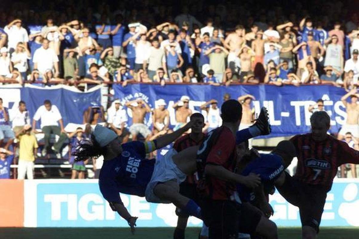 Durante o tempo em que defendeu o Cruzeiro, Sorn foi smbolo de raa e dedicao dentro de campo