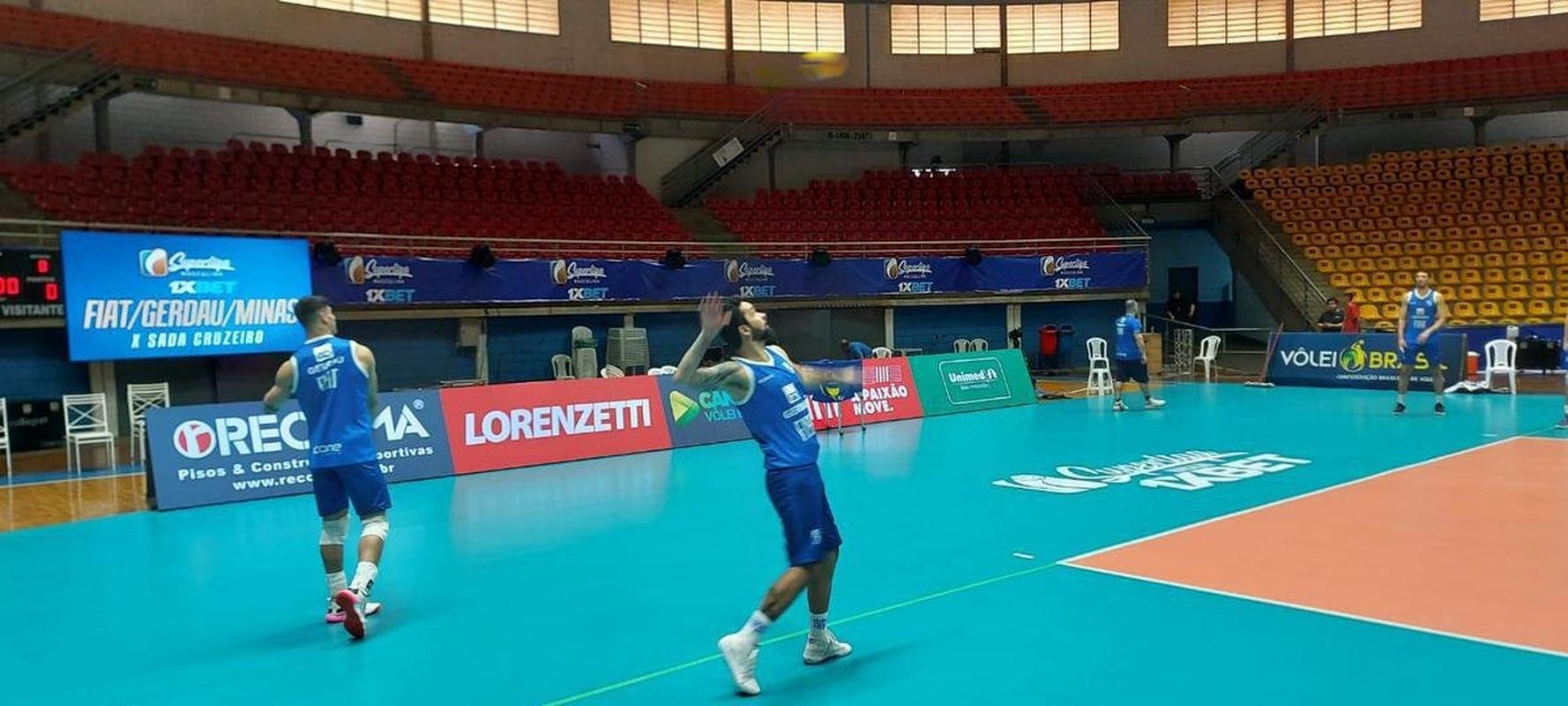 Minas fecha a preparao para a deciso da Superliga Masculina contra o Cruzeiro