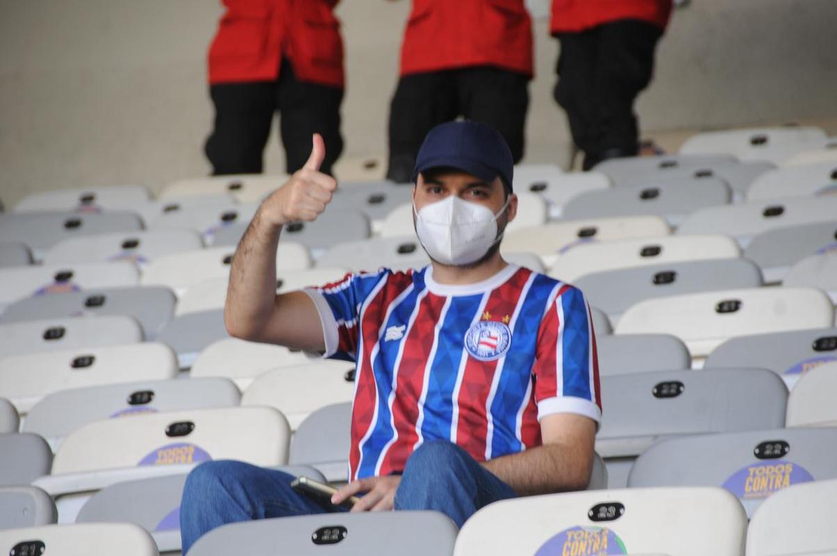 Cruzeiro x Bahia: fotos da torcida da Raposa no Mineiro