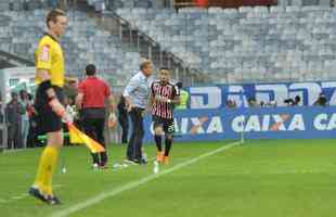 Fotos do jogo entre Cruzeiro e So Paulo