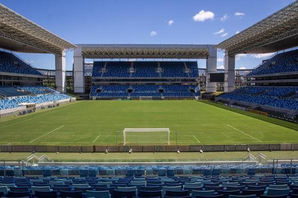 Arena Pantanal - foi uma das sedes da Copa do Mundo de 2014. Atualmente, é onde o Cuiabá manda suas partidas. Pode receber até 44 mil pessoas.