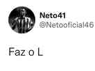 Neto, do Atlético, apoia Lula e sofre ofensa xenofóbica no Twitter
