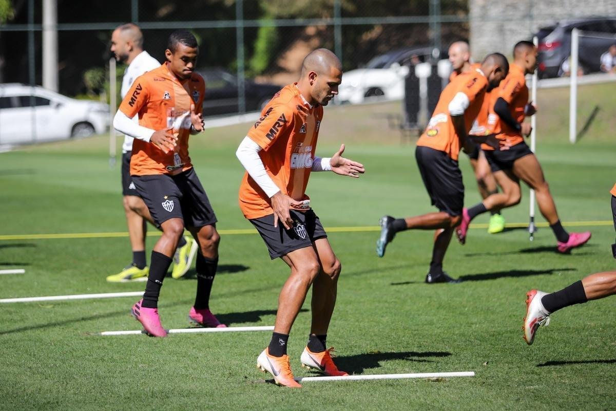 Atltico fez, nesta sexta, ltimo treino antes do duelo na Arena da Baixada