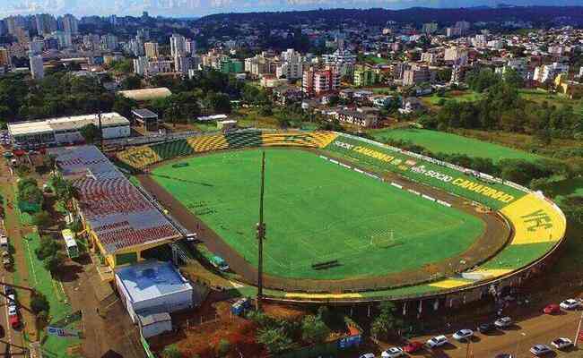 Estdio Colosso da Lagoa vai receber duelo entre Ypiranga-RS e Botafogo