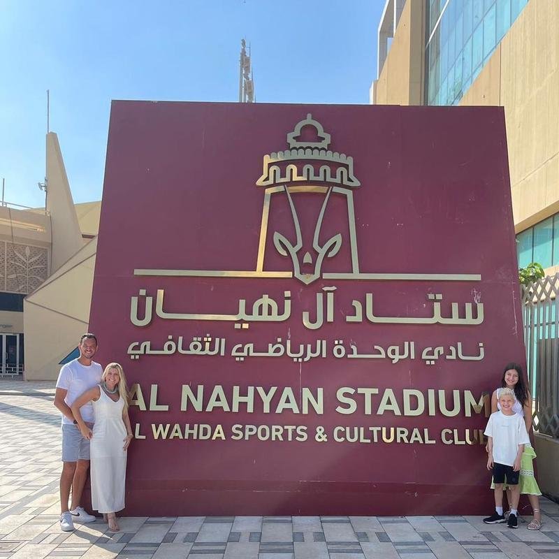 Rver com a famlia nos Emirados rabes