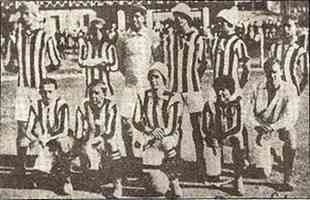 41 - Zica Filho - 57 gols (foto ilustrativa do time de 1925, que tinha Zica Filho como artilheiro)

