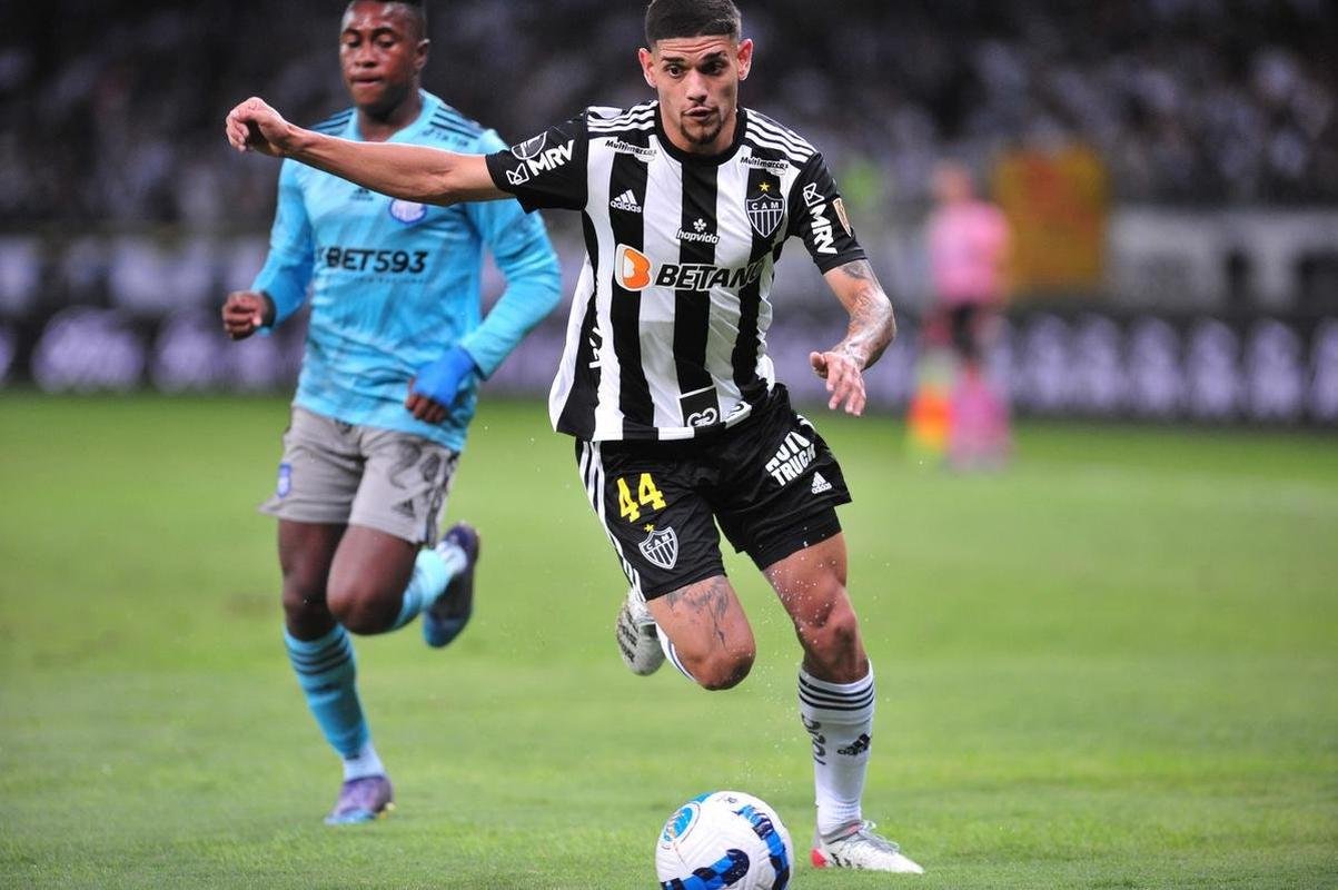 Fotos do jogo entre Atltico e Emelec, no Mineiro, em Belo Horizonte, pelas oitavas de final da Copa Libertadores 2022