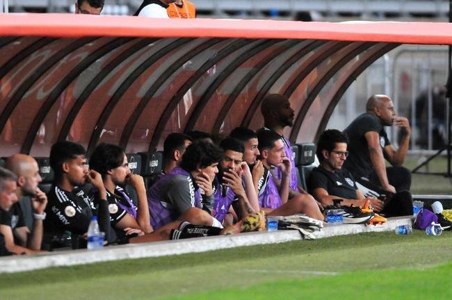 Fotos do jogo entre Atltico-MG e Internacional
