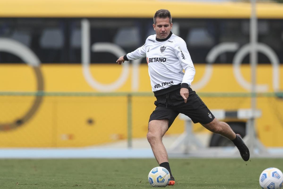 No centro de treinamento do Exrcito, na Urca, no Rio de Janeiro, Atltico realiza ltimo treino antes de encarar o Flamengo pelo Brasileiro