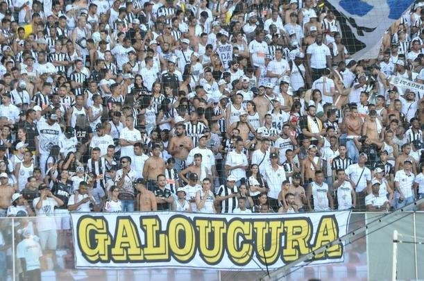 Torcida do Atltico na deciso do Campeonato Mineiro, no Independncia