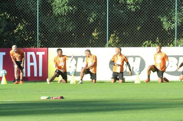 Atltico inicia preparao para o clssico