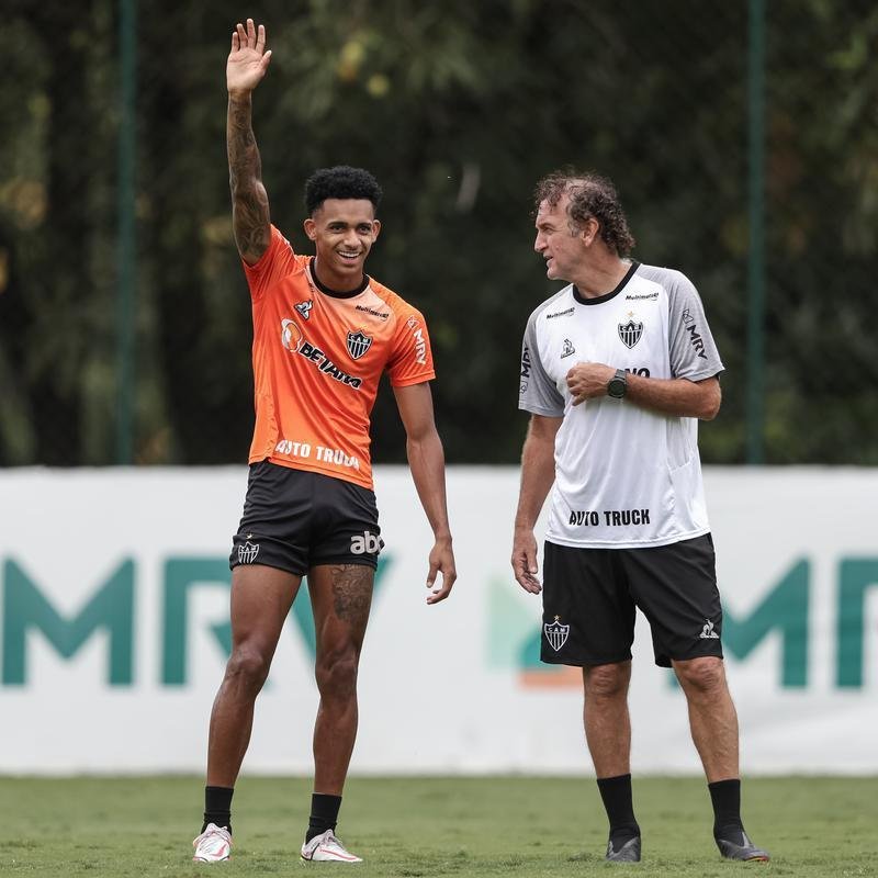 Fotos do treino do Atltico neste domingo, 14/11/2021