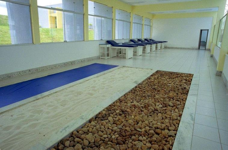 Fotos da Toca da Raposa II em 2003, um ano após sua inauguração, período em que era referência no Brasil em centros de treinamento