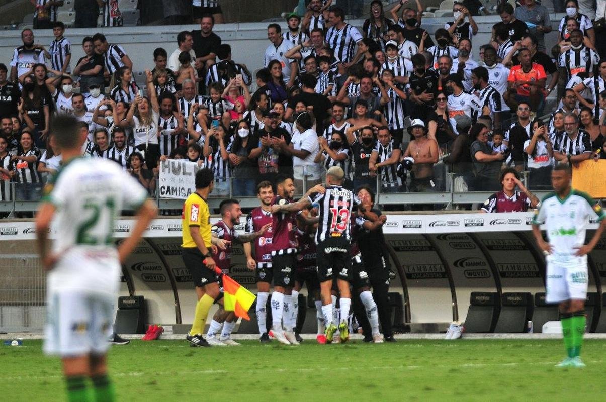 30 rodada - Atltico venceu o Amrica por 1 a 0, no Mineiro, com gol de Guilherme Arana 