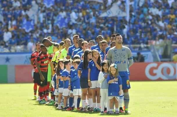 Torcida do Cruzeiro compareceu em bom nmero ao Mineiro para partida contra o Vitria pelo Brasileiro