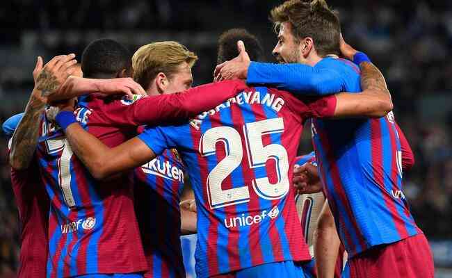 Barcelona venceu Real Sociedad com gol de Aubameyang