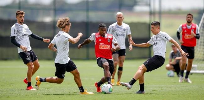 Veja fotos do treino do Atl�tico