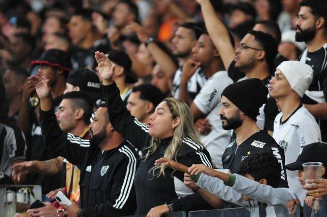 Fotos do jogo entre Atltico-MG e Corinthians