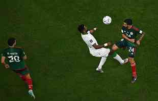 Fotos do duelo entre Arbia Saudita e Mxico, nesta quarta-feira (30/11), no Lusail Stadium, na cidade de Lusail, pelo Grupo C da Copa do Mundo do Catar