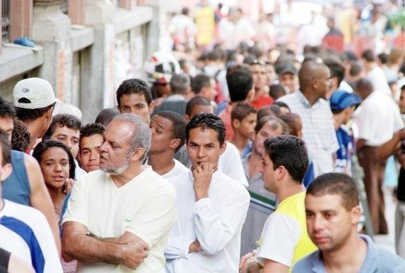 Imagens da torcida e da final da Copa do Brasil de 2003