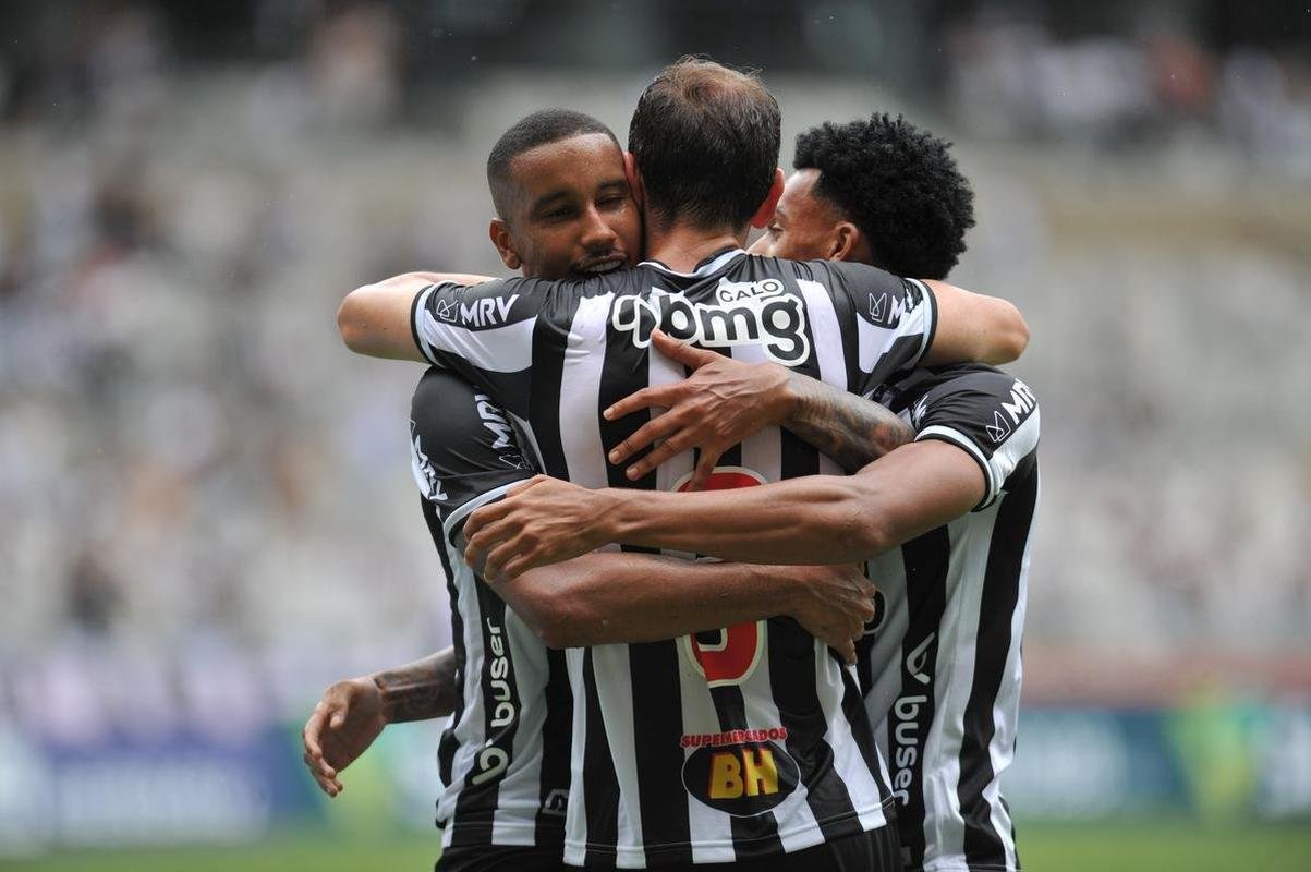 Fotos do jogo entre Atltico e Patrocinense, pelo Campeonato Mineiro