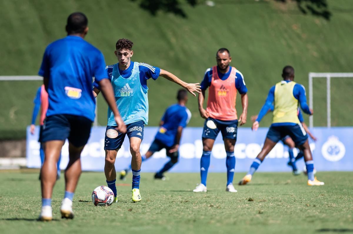 Fotos do treino do Cruzeiro desta terça-feira, na Toca da Raposa II