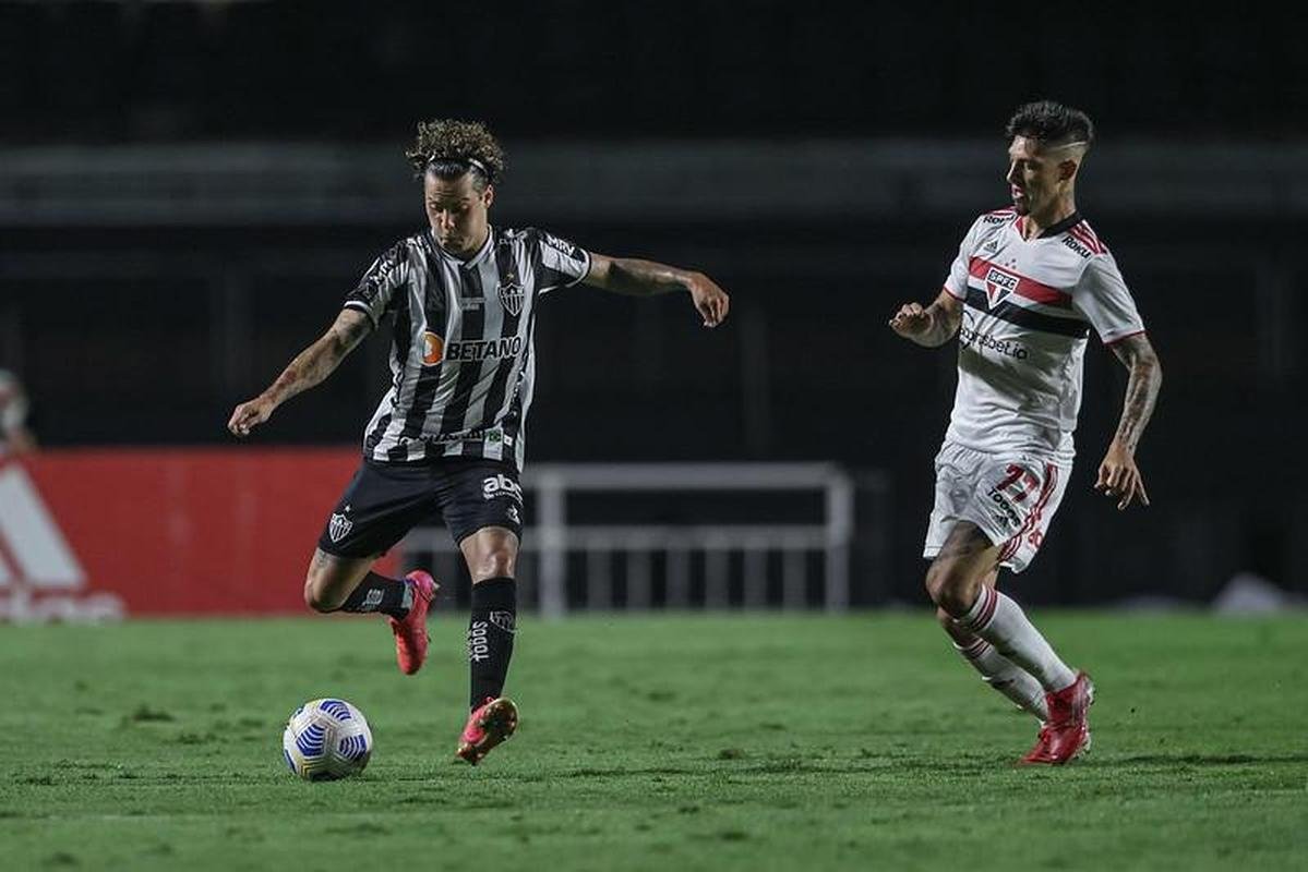 Fotos do jogo entre Atltico e So Paulo, no Morumbi, pela 22 rodada da Srie A do Brasileiro