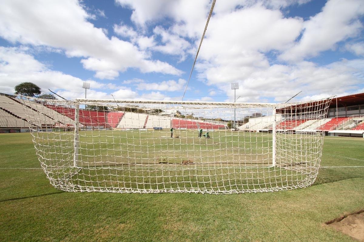Fotos da Arena do Jacar, palco de jogos do Cruzeiro na Srie B