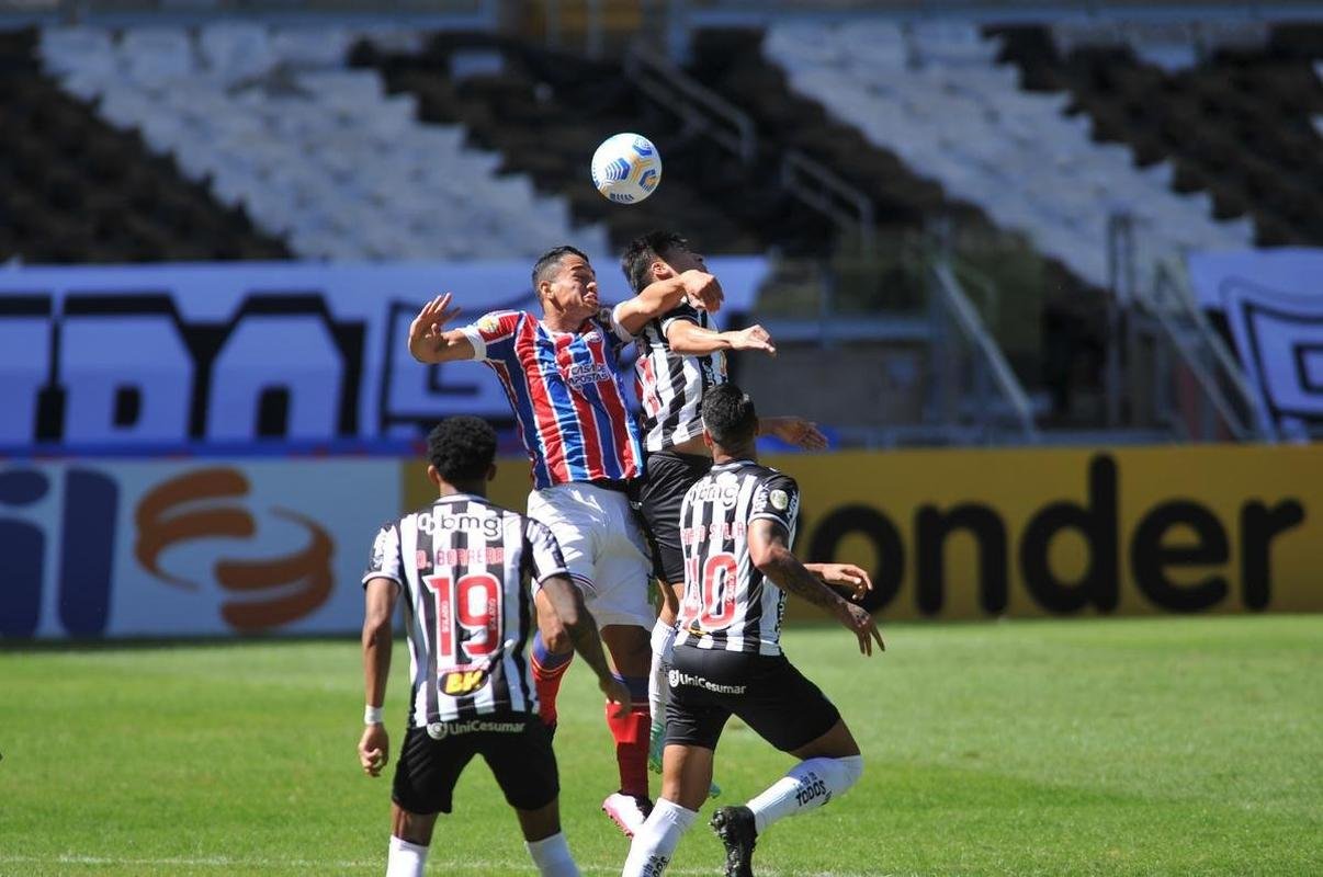 Atltico e Bahia fizeram o 1 dos trs jogos que tero em 11 dias; os outros sero pela Copa do Brasil  