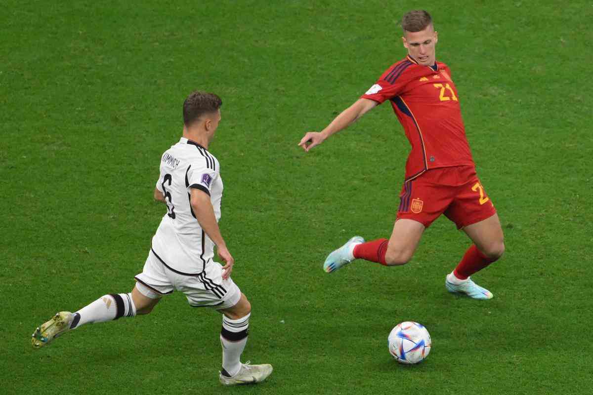 Fotos de Espanha x Alemanha, neste domingo, no Estdio Al Bayt, pelo Grupo E da Copa do Mundo no Catar