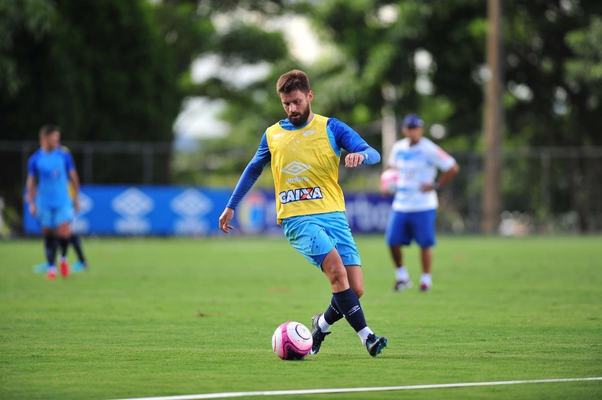 Fotos do treino do Cruzeiro desta quarta-feira (31/1), na Toca II (Ramon Lisboa/EM D.A Press)