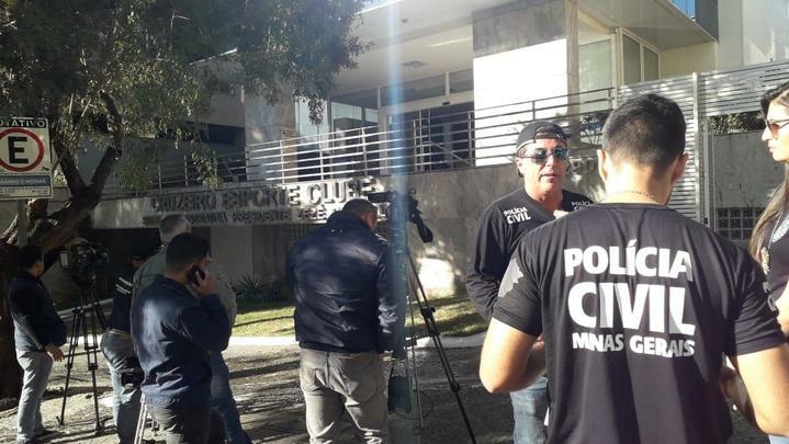 Cruzeiro é alvo de operação da Polícia Civil