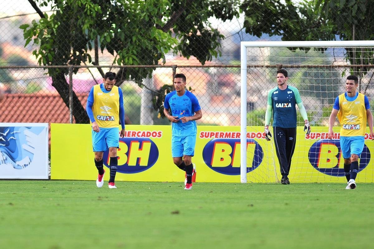 Fotos do treino do Cruzeiro desta quarta-feira (31/1), na Toca II (Ramon Lisboa/EM D.A Press)