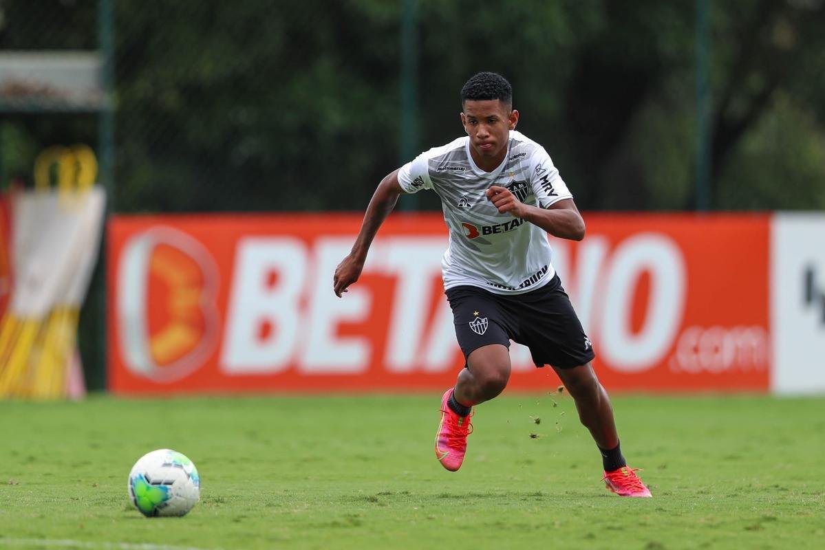 Fotos do último treino do Atlético antes do jogo contra o Bahia