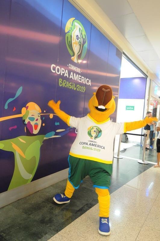 Zizito conheceu Belo Horizonte, cidade que sediar cinco jogos da Copa Amrica