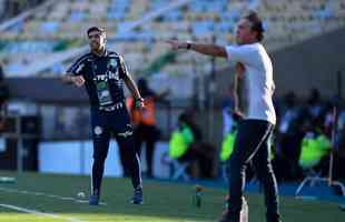 Fotos da deciso da Copa Libertadores 2020 entre Palmeiras e Santos, no Maracan, no Rio de Janeiro (AFP / Mauro Pimentel / Ricardo Moraes / Silvia Izquierdo)