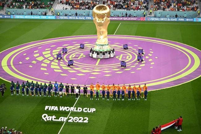 Fotos do jogo entre Senegal e Holanda no Estdio Al Thumama, pelo Grupo A da Copa do Mundo, no Catar